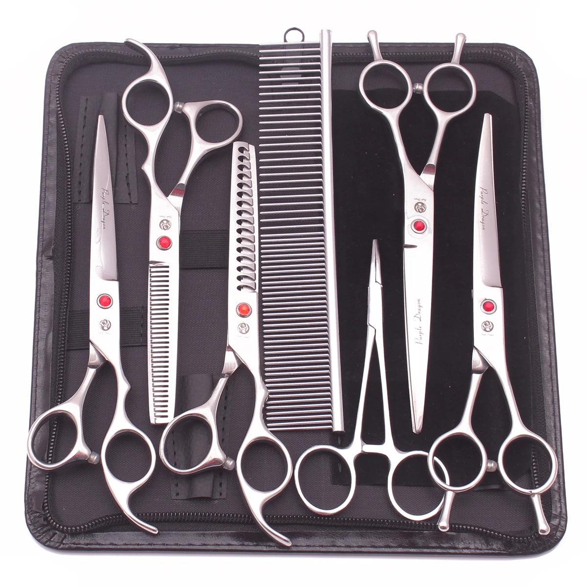 Kit de tesouras para tosa de cães