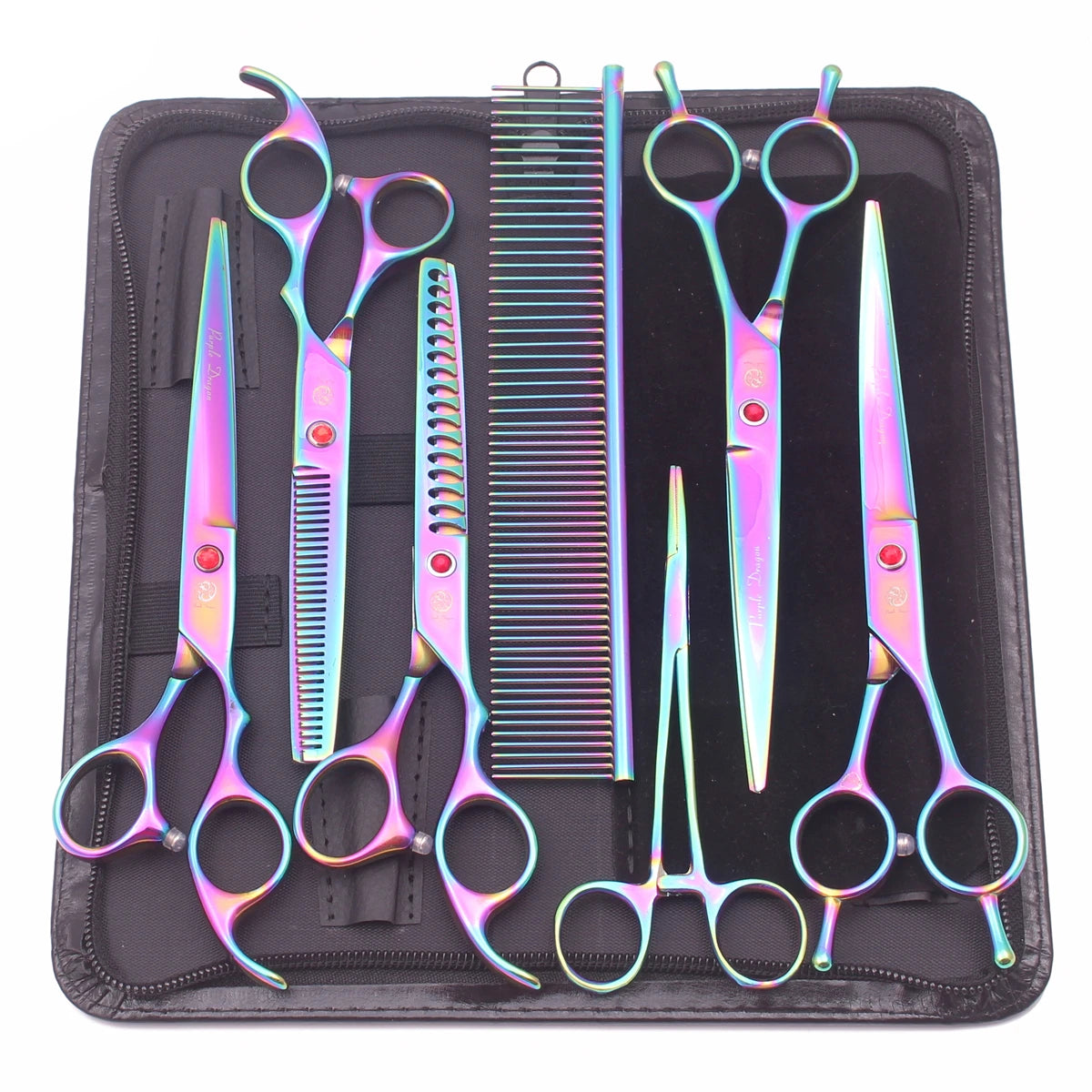 Kit de tesouras para tosa de cães