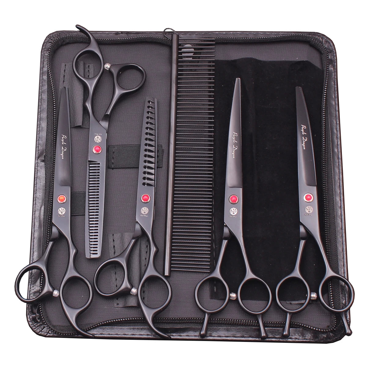 Kit de tesouras para tosa de cães