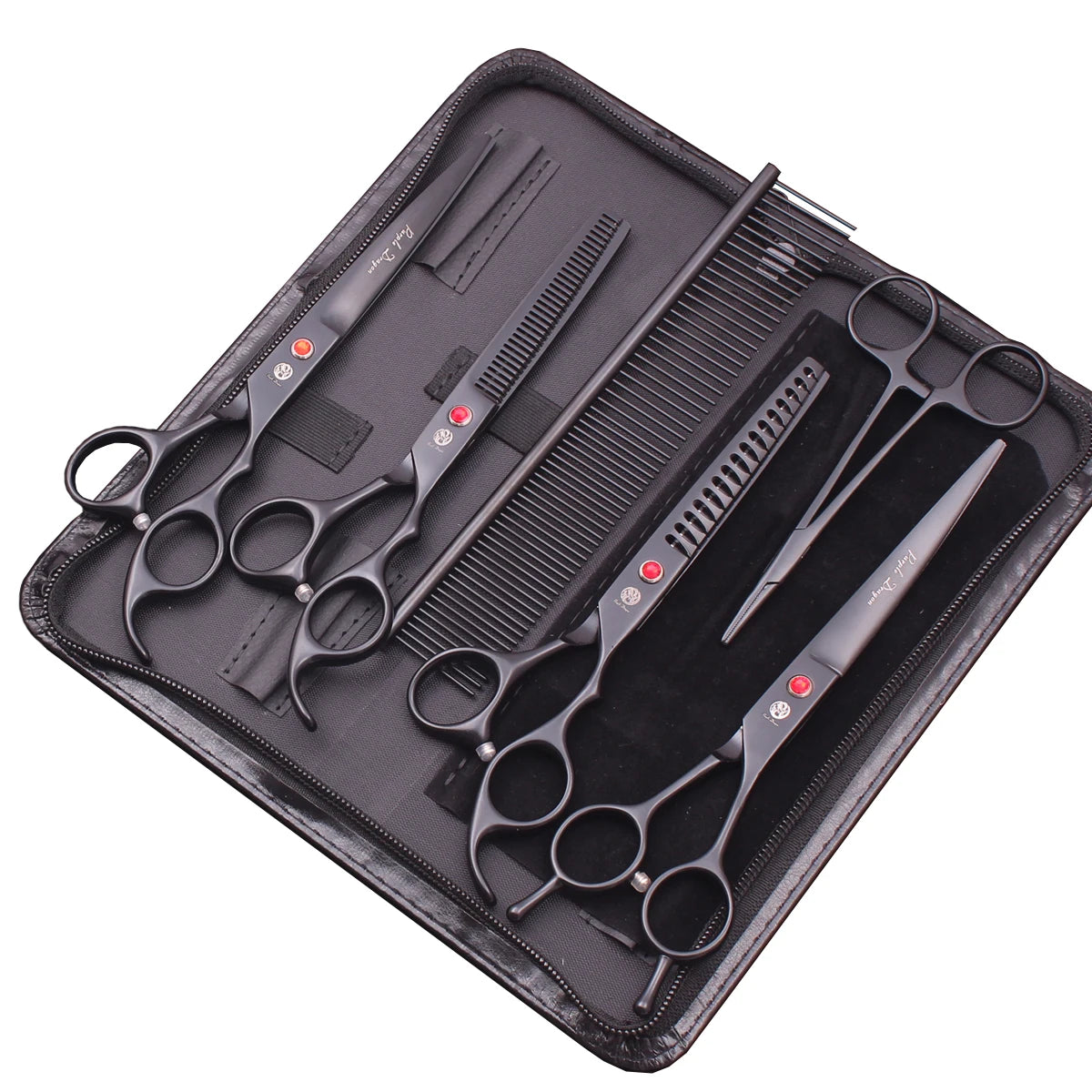 Kit de tesouras para tosa de cães