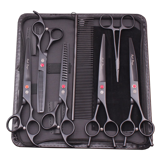 Kit de tesouras para tosa de cães