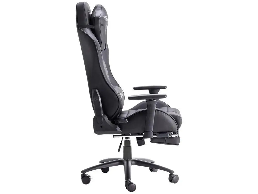 Gamer Chair XT Racer Reclining Swivel Black Platinum W Series